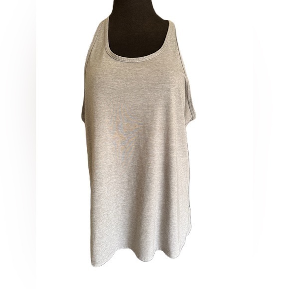 Zelos Racerback‎ Grey Tank Top Ladies Size XL - Picture 2 of 6